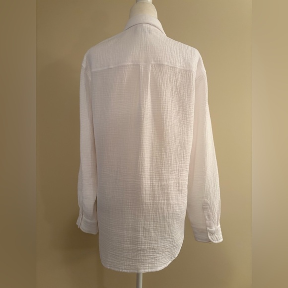 White Button-Up Shirt - Picture 5 of 5